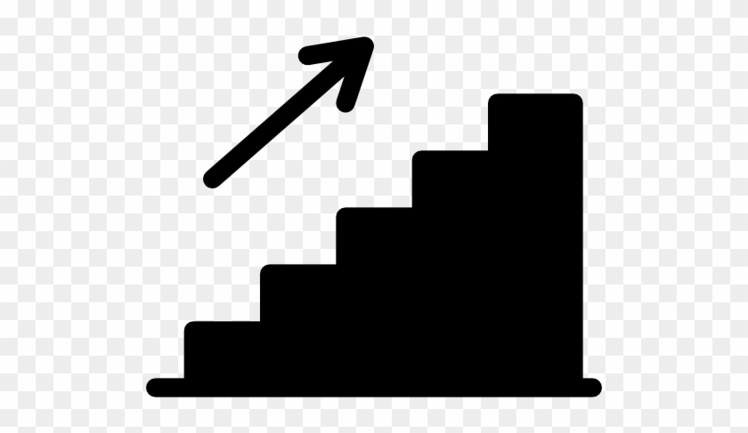Stairs Free Icon - Stairs Free Icon #973377