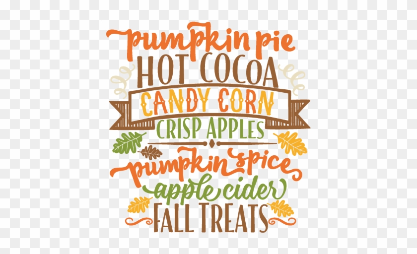 Fall Clipart The Word - Fall Clip Art Word Art #973425