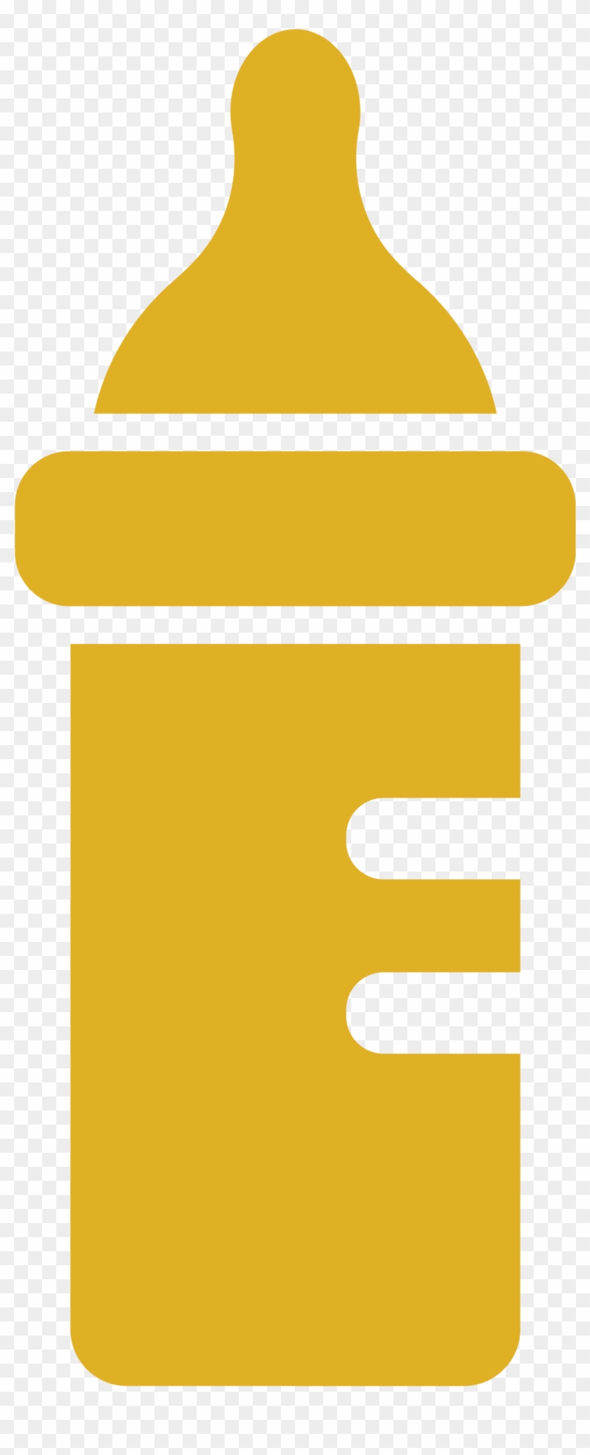 Yellow Clipart Baby Bottle - Yellow Clipart Baby Bottle #973451