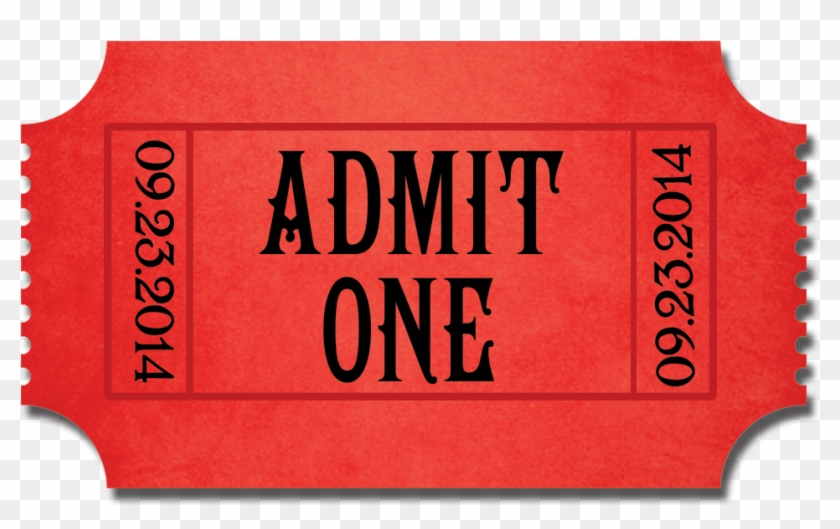 Admit One Raffle Tickets Admit One Ticket Simplified - Admit One Raffle Tickets #973505