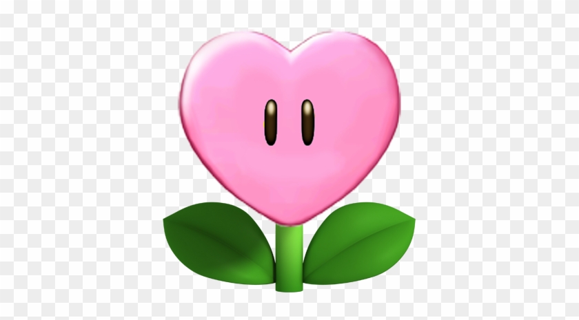 Heart Flower By Machrider14-d5ht59o - Super Mario Flower #973510