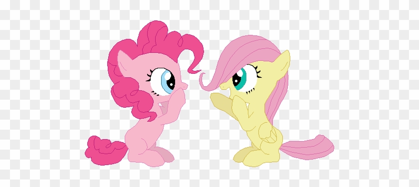 My Little Pony Fluttershy And Pinkie Pie - Mlp Fluttershy And Pinkie Pie #973744