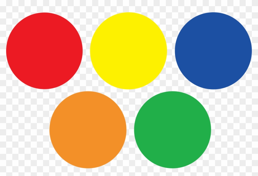Different Colored Circles #973843