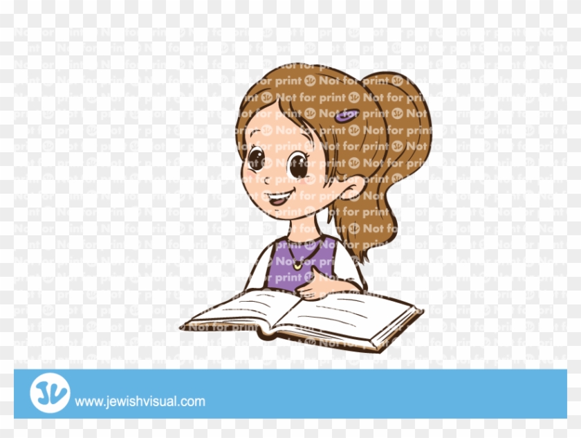 Girl Learning Torah - ילדה עם ספר תורה #973902