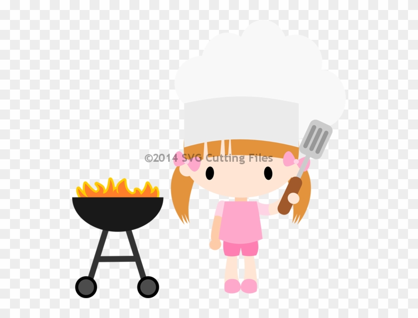Bbq Girl $2 - Cartoon #973973