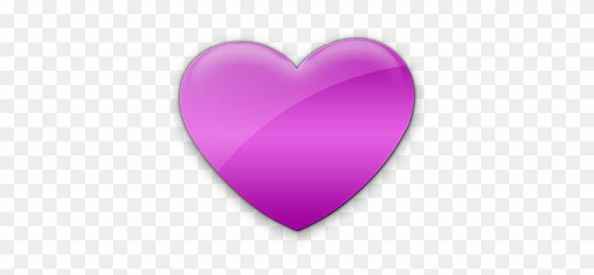 Pink Heart Icon - Pink Heart Png Icon #974006