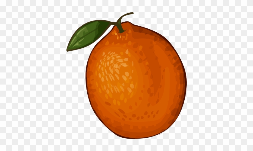 Clip Art Fruit - Orange Clipart #974098
