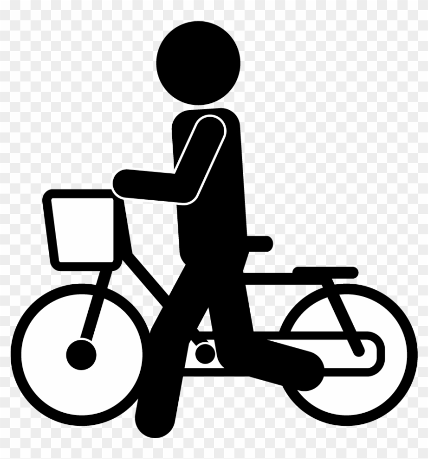School And Study 自転車 降り て イラスト Free Transparent Png Clipart Images Download