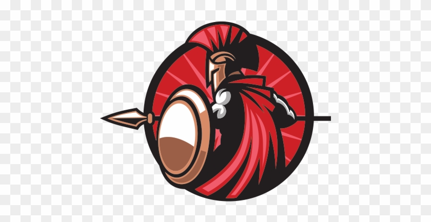 Printed Vinyl Spartan Warrior With Shield And Sword - Vinyl Sticker Decal Spartan Warrior With Shield #974141