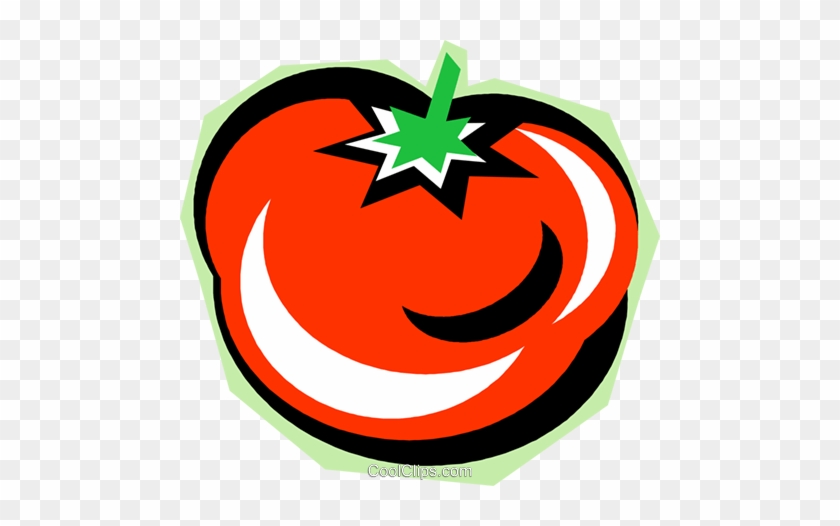 Tomate Livre De Direitos Vetores Clip Art Ilustração - Clip Art #974224