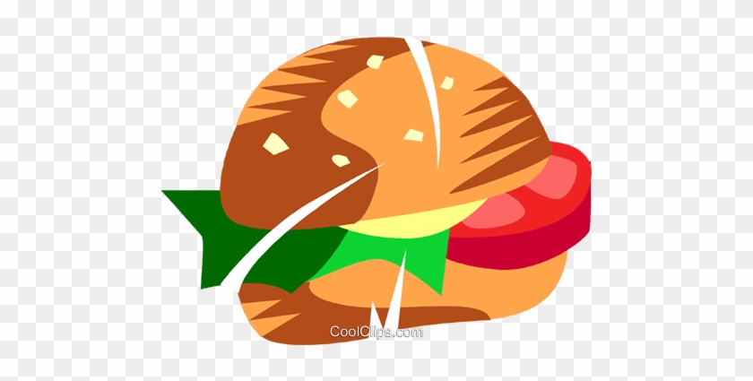 Sanduíche De Tomate Com Alface Livre De Direitos Vetores - Clip Art #974243