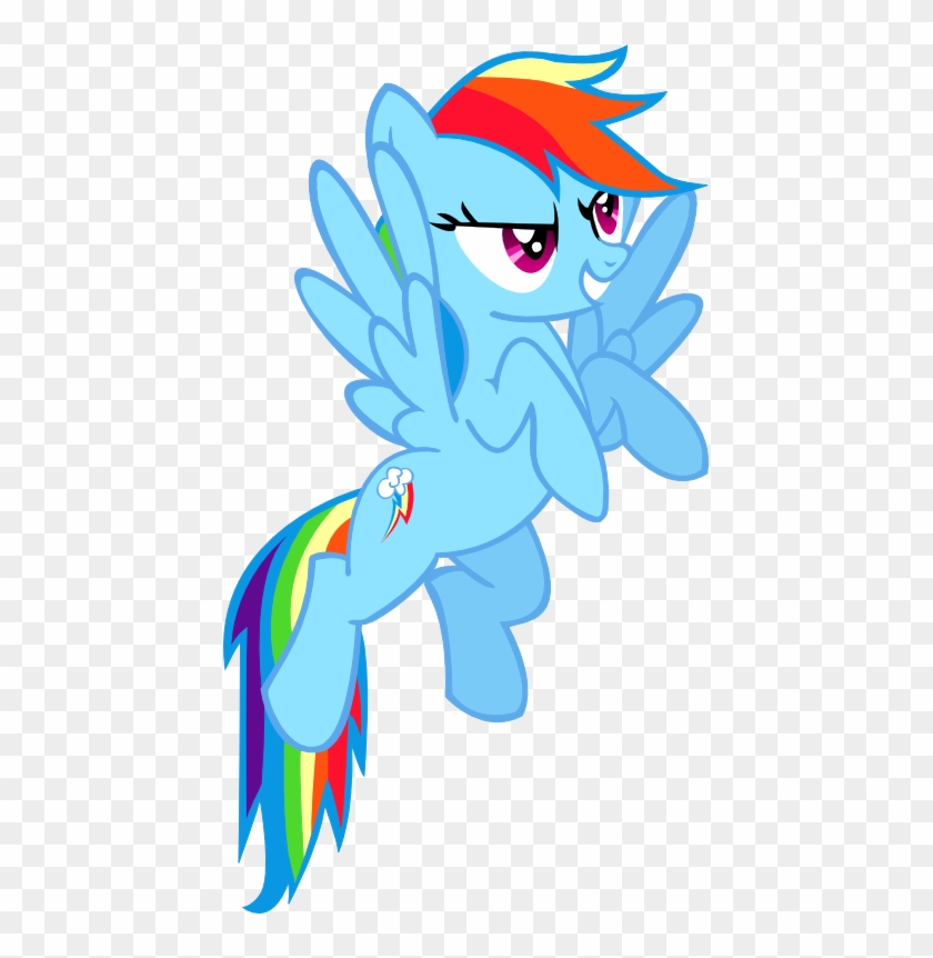 Rainbow Dash Flying Transparent Png - Rainbow Dash Png Flying #974307