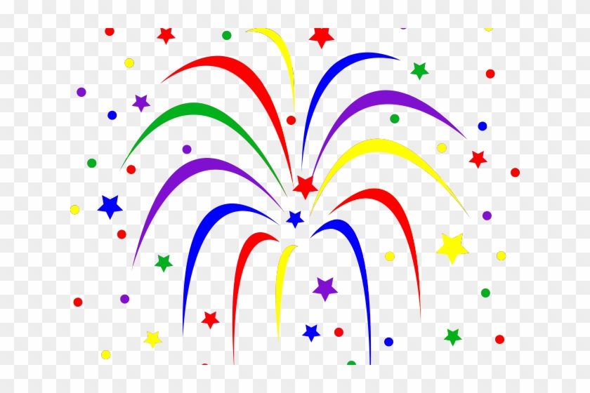 Fireworks Clipart Celebration - New Year Balloons Png #974465
