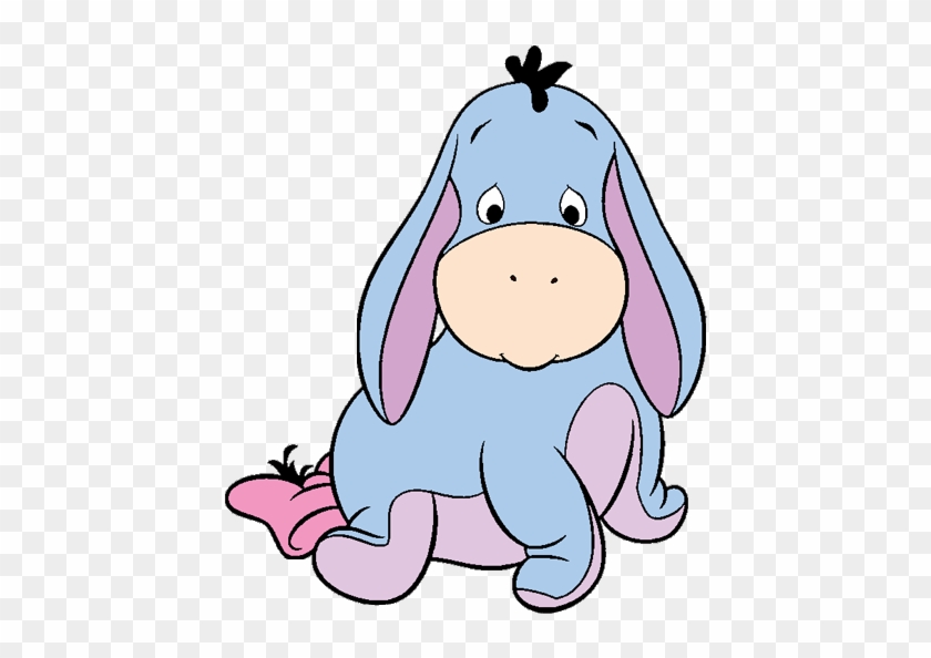 Cartoon Picture Of Baby - Baby Eeyore From Winnie The Pooh #974532