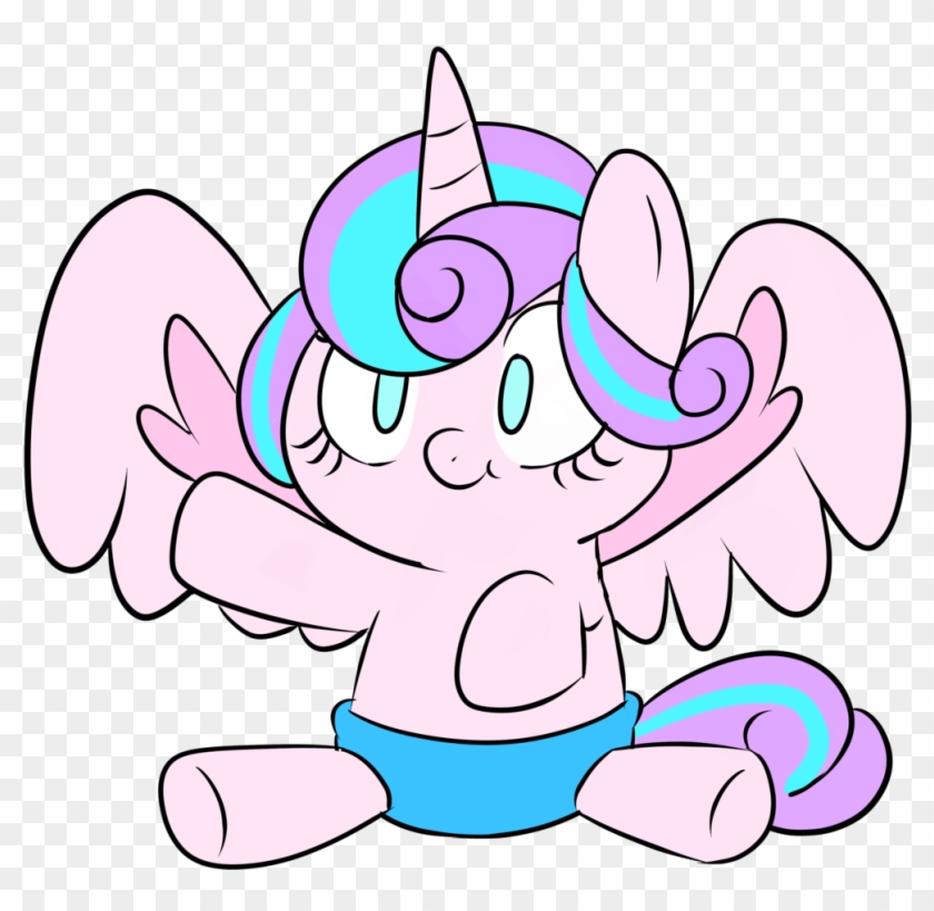 Princess Flurry Heart By Thedapperdragon - Princess Flurry Heart Chibi #974673