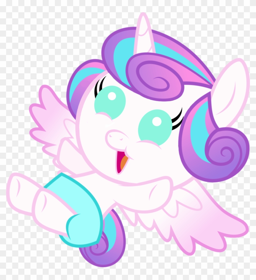 Alicorn, Alternate Design, Artist - Baby Princess Flurry Heart #974681