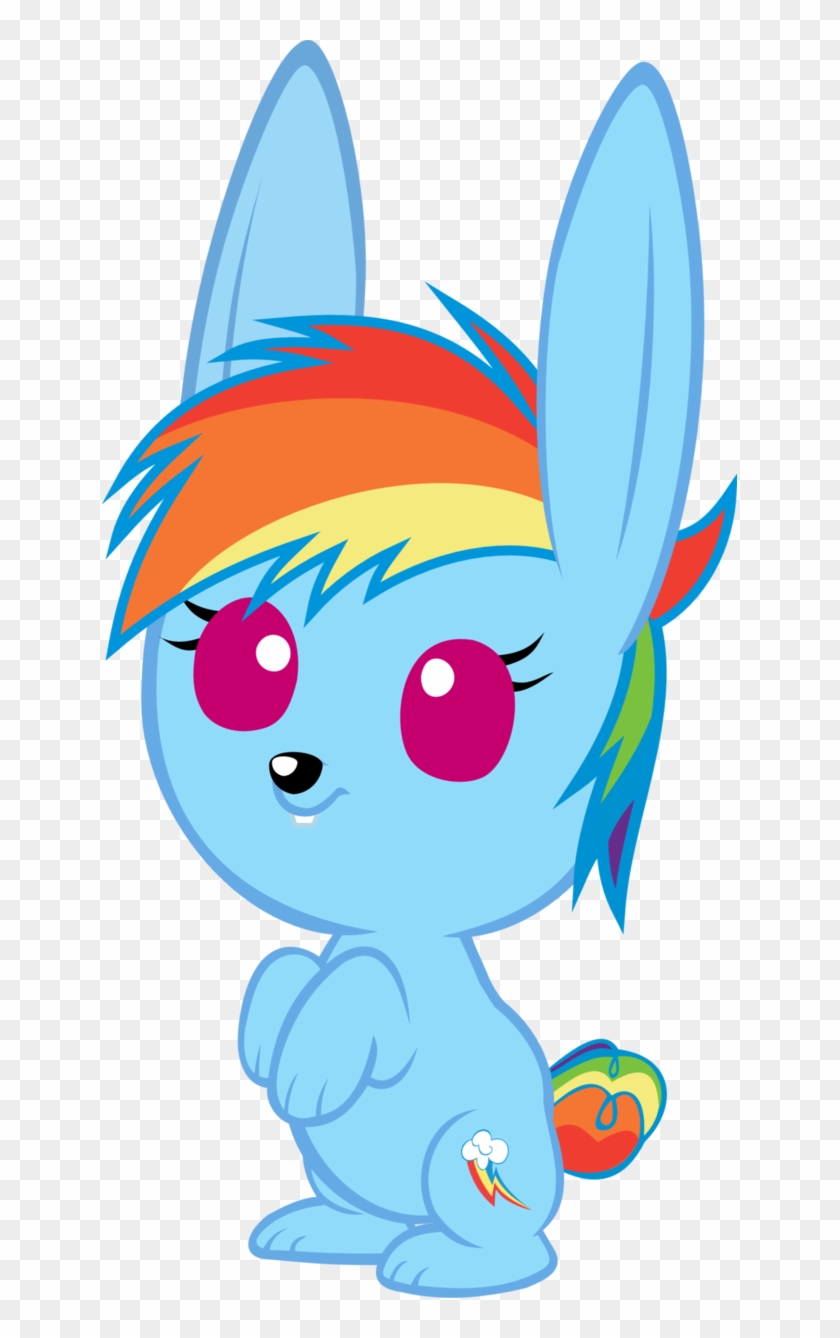 Bunny Dashie Transformation - Rainbow Dash #974688