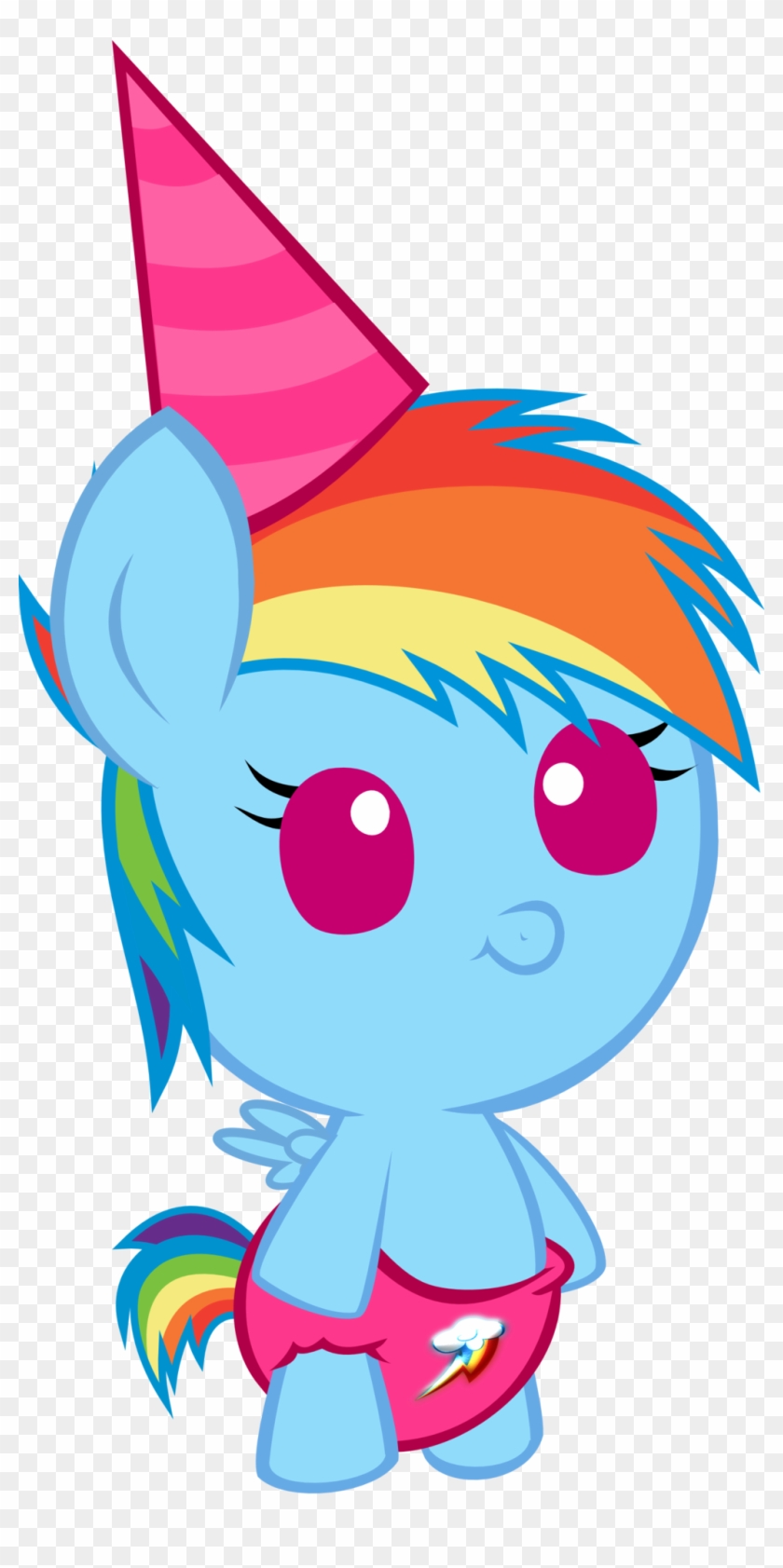 Rainbow Dash On Equestriaponyvector Deviantart - Mlp Rainbow Dash 4th July #974692