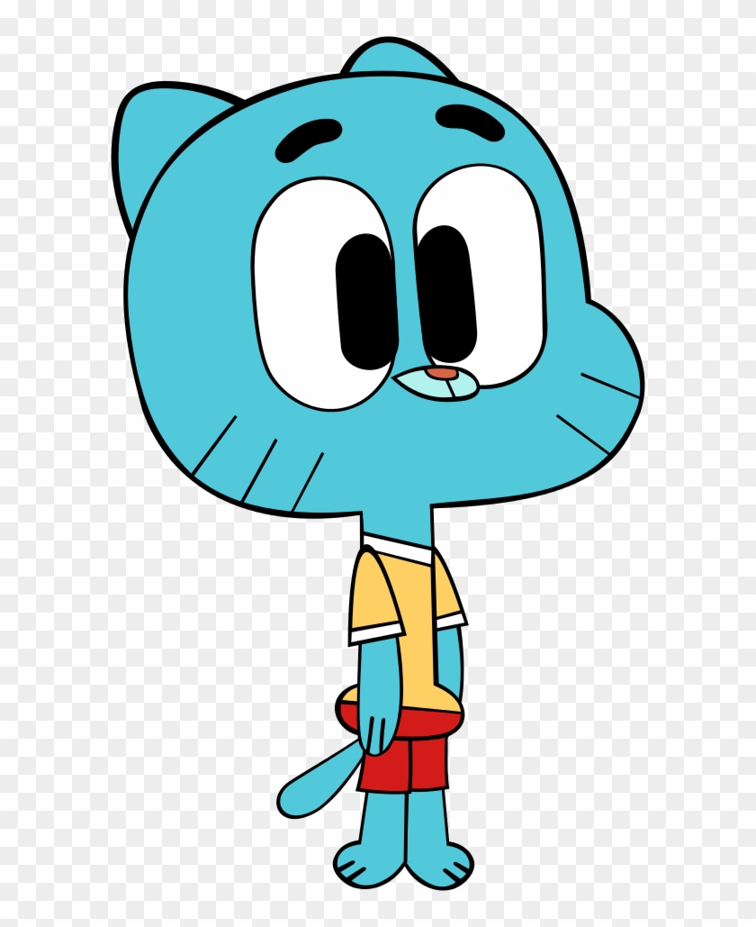 Gumball Season 1 In His Casuals By Megarainbowdash2000 - Zachariah Lopez  Kirby Gumball - (594x949) Png Clipart Download