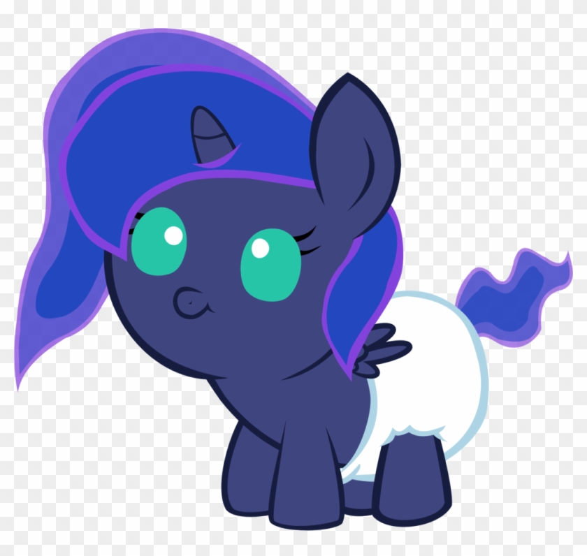 Cute Luna Foal 3 By Megarainbowdash2000 - Cartoon #974842