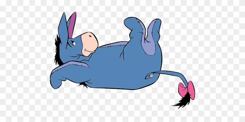 Eeyore Clipart Clipart Panda - Eeyore Laying Down #974845