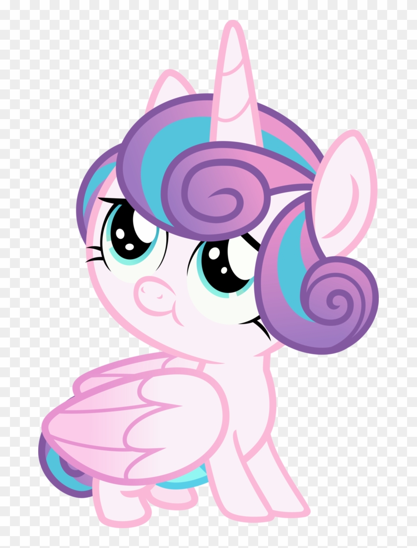 Absurd Res, Alicorn, Artist - Mlp Flurry Heart And Pound Cake Vector #974861