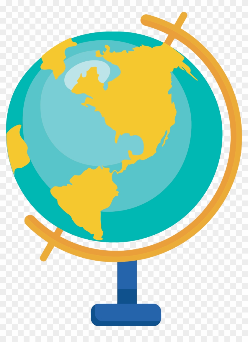 Big Image - Transparent Background Globe Cartoon #975101