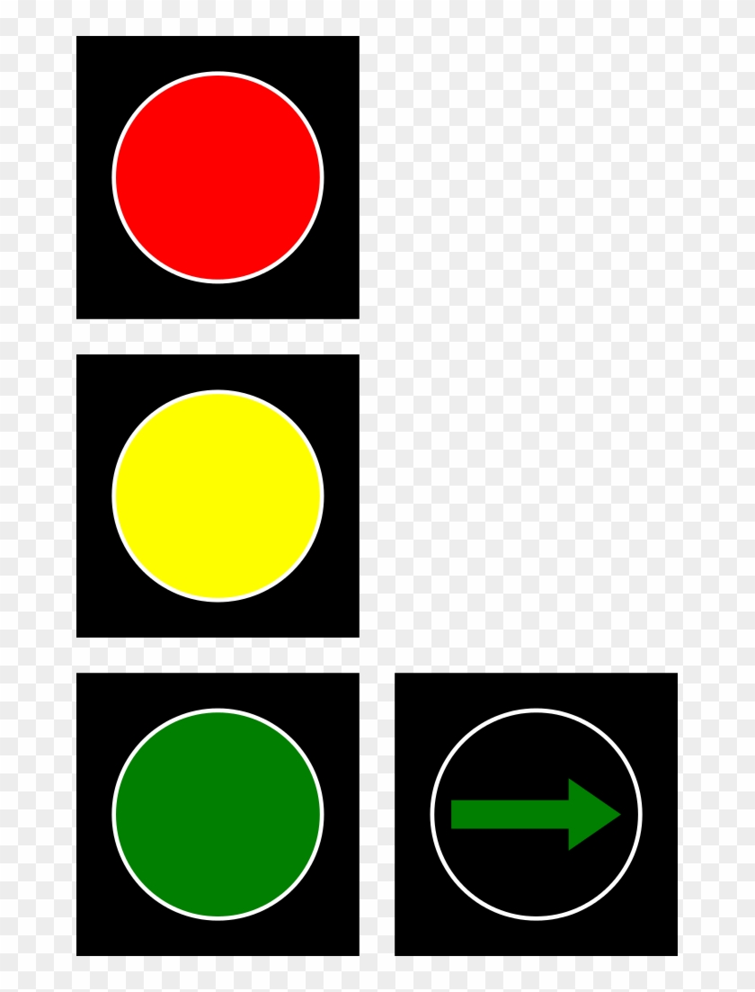 File - Sygnalizator S-2 - Svg - Bezkolizyjny Skręt W Prawo #975241