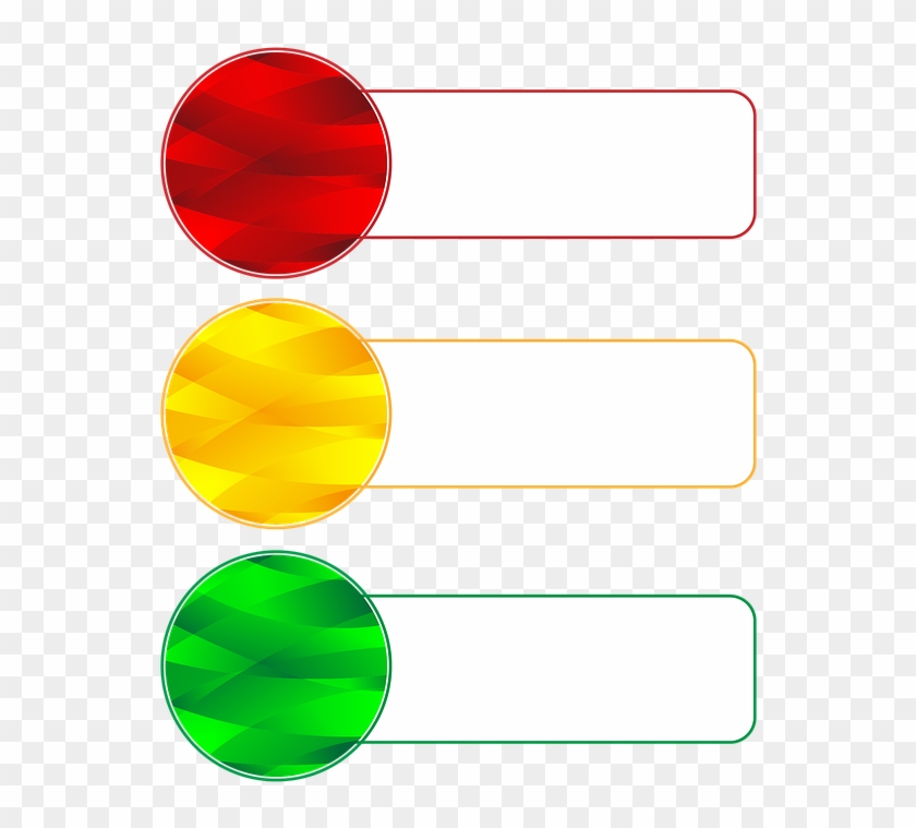 Traffic, Element, Design, Red, Yellow, Green, Graphics - Red Yellow Green Light Png #975280