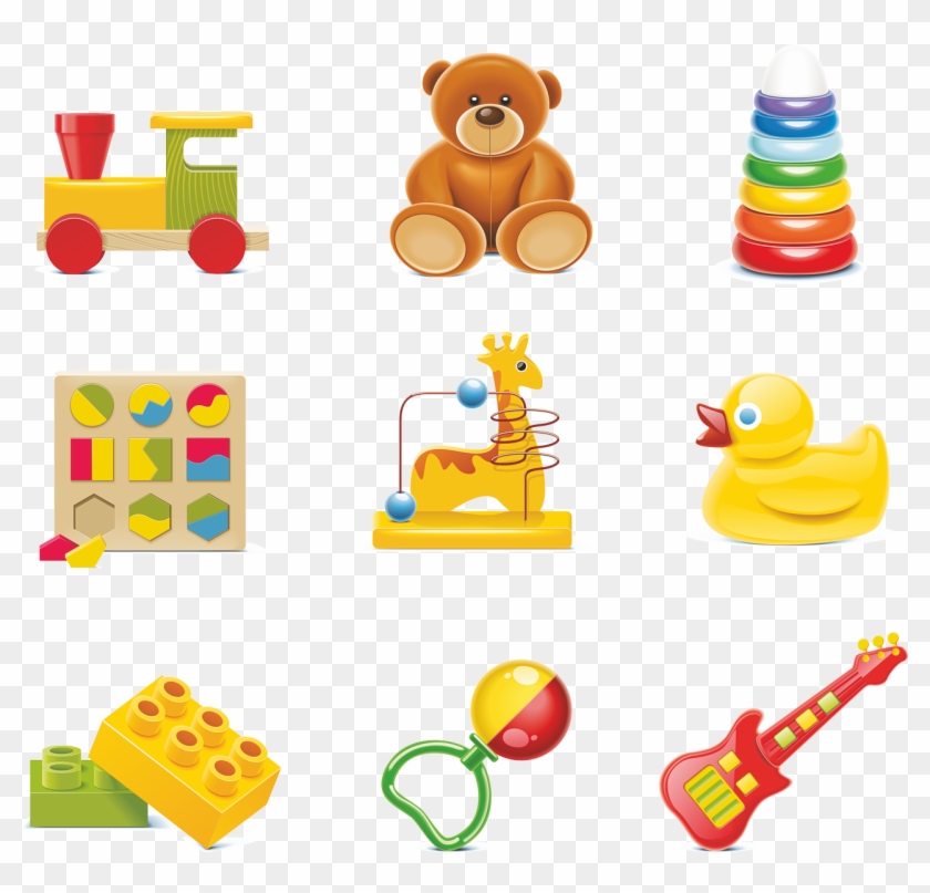 Baby Toys Clipart - Children Toys Clip Art #975333