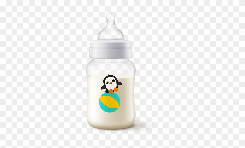 Philips Avent Pp Classic Plus Baby Feeding Bottle - Avent Penguin Bottle #975384