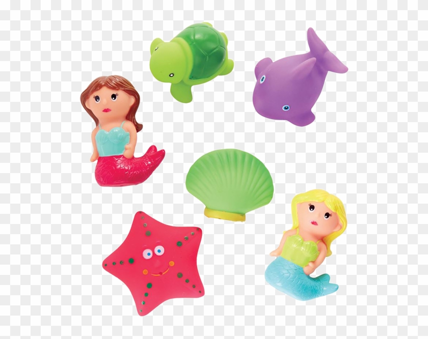 Mermaid Rubber Bath Toys - Mud Pie Bath Toys #975560