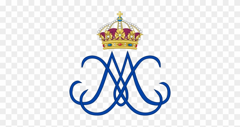 Royal Monogram Of Queen Sophia Magdalena Of Sweden - Princess Anne Marie Of Denmark Monogram #975658