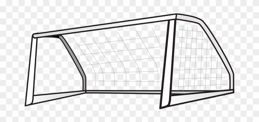 Goal Football Net Soccer Goal Goal Goal Go - Soccer Goals Png #975690