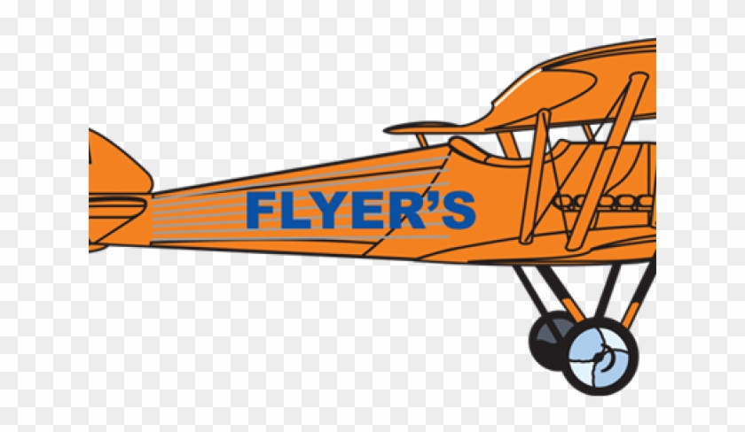 Plane Clipart Flyer - Piper Pa-18 #975694