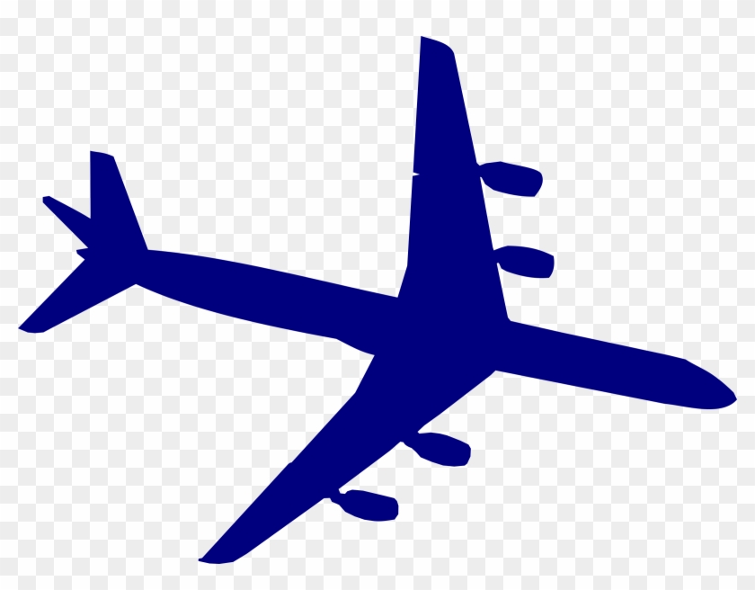 Plane Clipart Download - Dc 8 Silhouette #975704