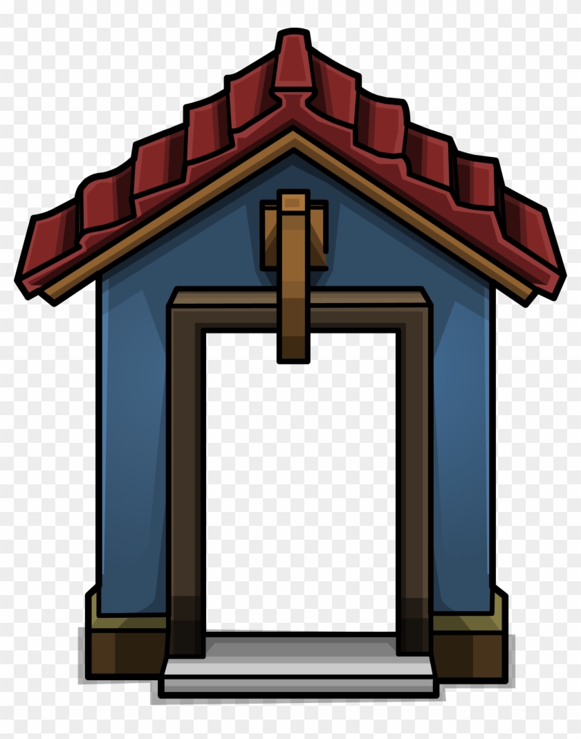 Cozy Blue Door Sprite 004 - Door Sprite Png #975748