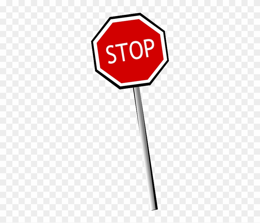 Stop, Halt, Road Sign, Traffic, Right Of Way, Red - Panneau Stop Png #975781