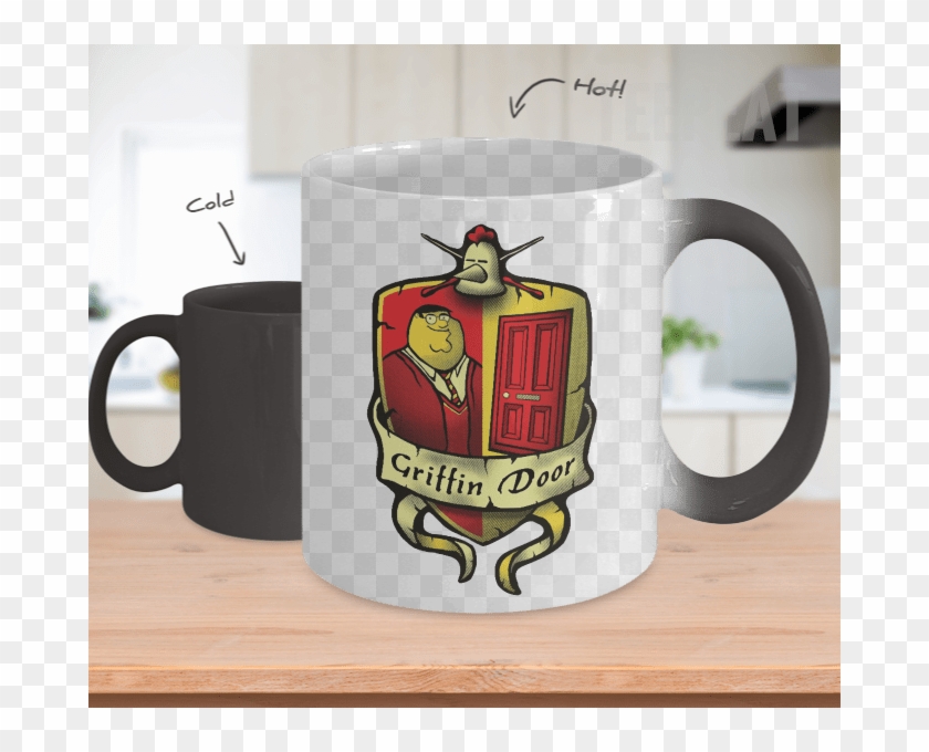 Griffin Door Color Changing Mug Coffee Mug Teepeat - South African Living In The Uk #975800