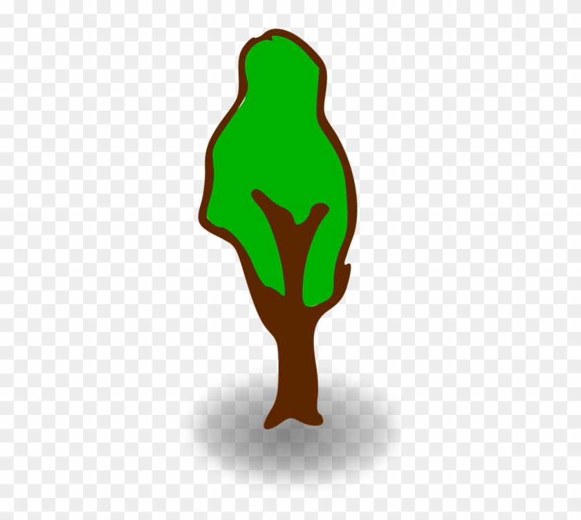 Illustration Of A Small Cartoon Tree - Cartoon Tree With Transparent Background #975852