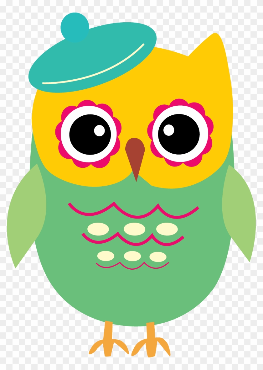 Clip Art School, Owl Decorations, Owl Clip Art, Whimsical - Clip Art #975853