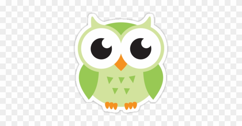 Green Owls Clipart - Buho Animado #975854