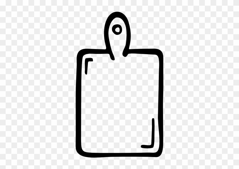 Wood Board Hand Drawn Kitchen Tool Free Icon - Kitchen Icon Hand Drawn Png #975871