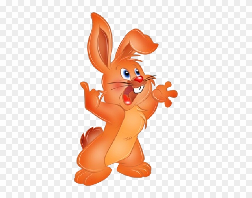 Red Rabbit Clipart - Red Bunny Clipart #975997