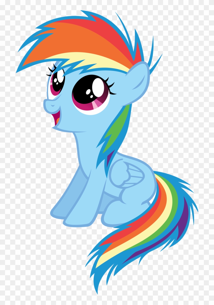 Cartoon Land - Rainbow Dash Filly #976015