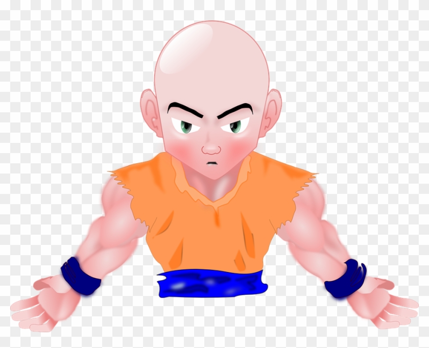 Muscle Man Cartoon Character 10, Buy Clip Art - Anime Characters Male Bald Head #976017