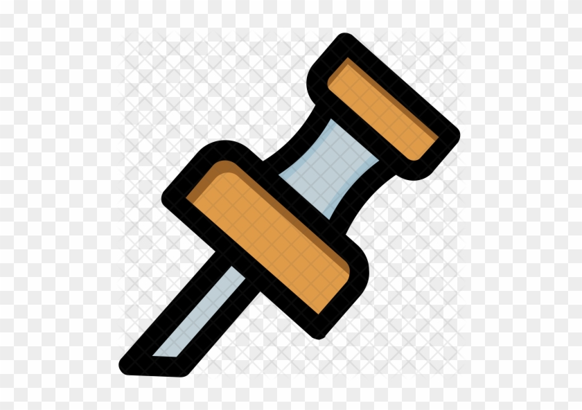 Push Pin Icon - Drawing Pin #976164