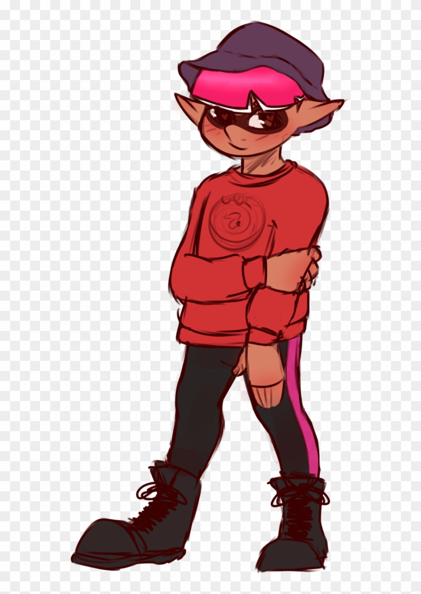 Squid Boy Draw By 6luestar - Drawing #976181