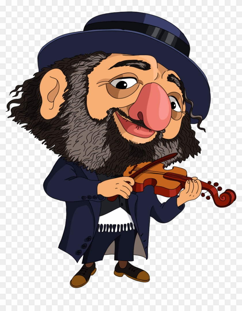 Jewish People Cartoon Illustration - Cartoon Of Jewish People #976185