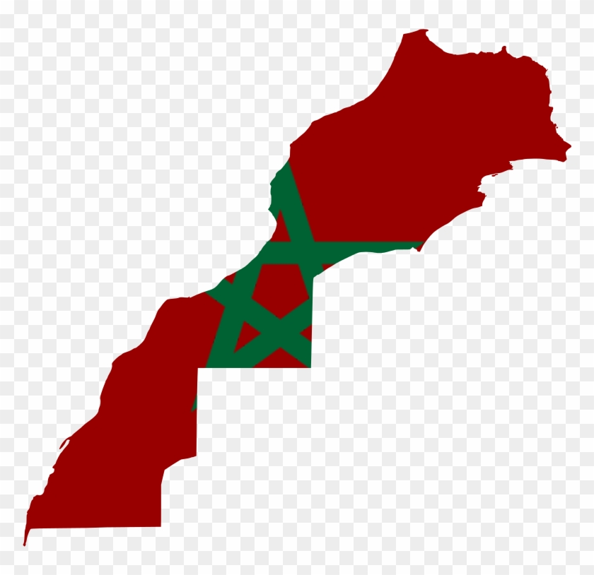 About Morocco - Morocco Flag Map #976218